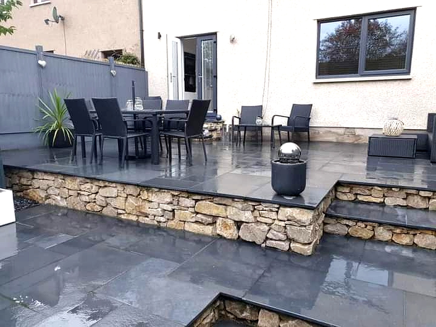 Garden landscaping