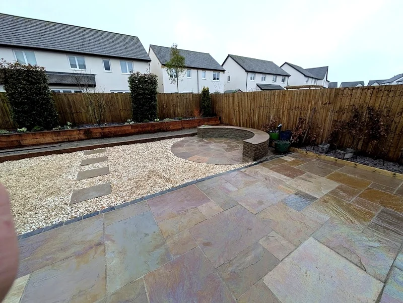 Paving and gravel details